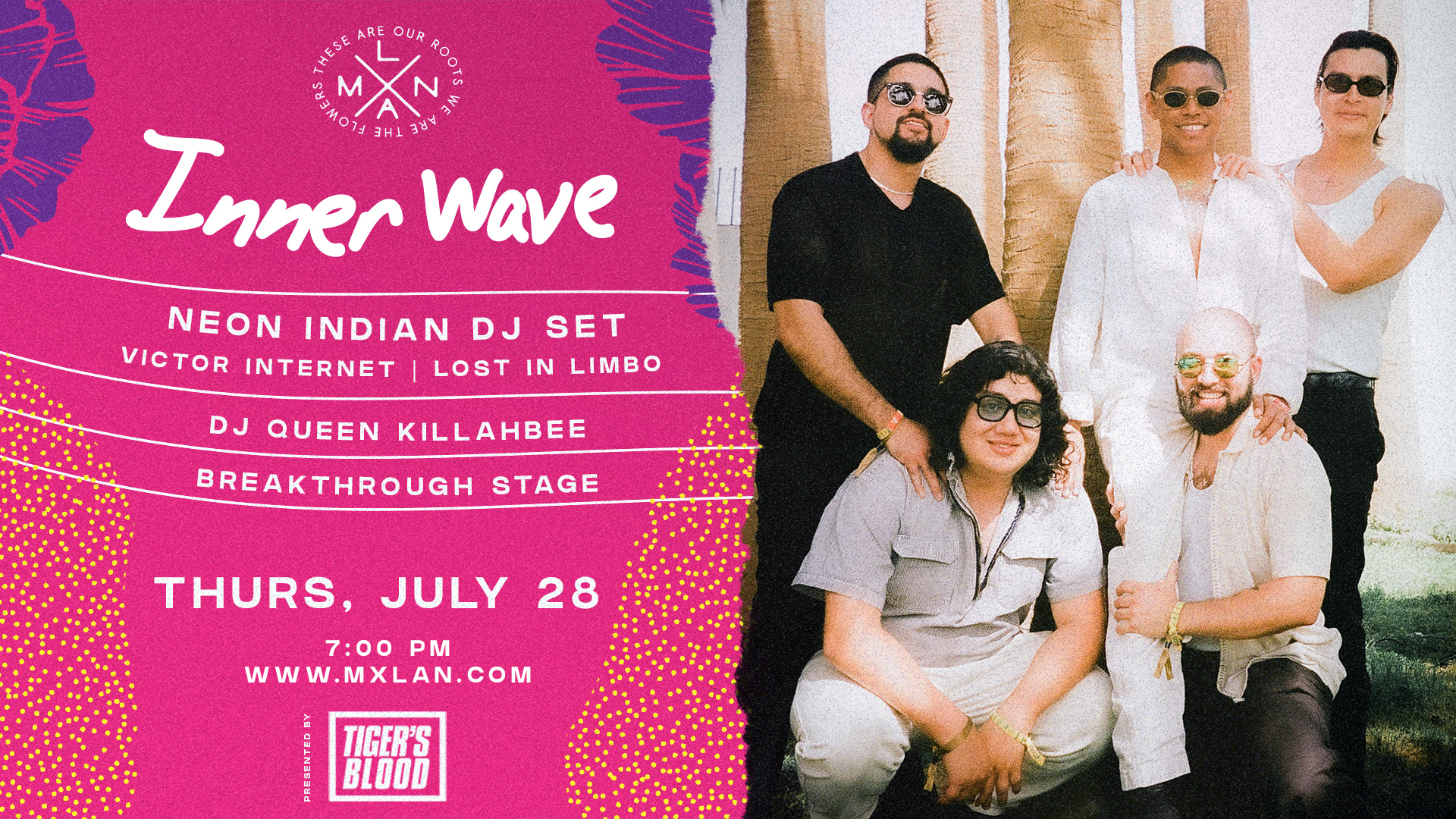 mxlan festival inner wave mcallen latino latinx music arts best fesitval in texas acl south by south west coachella rio grande valley south padre island brownsville indie best latino festival in us breakthrough stage