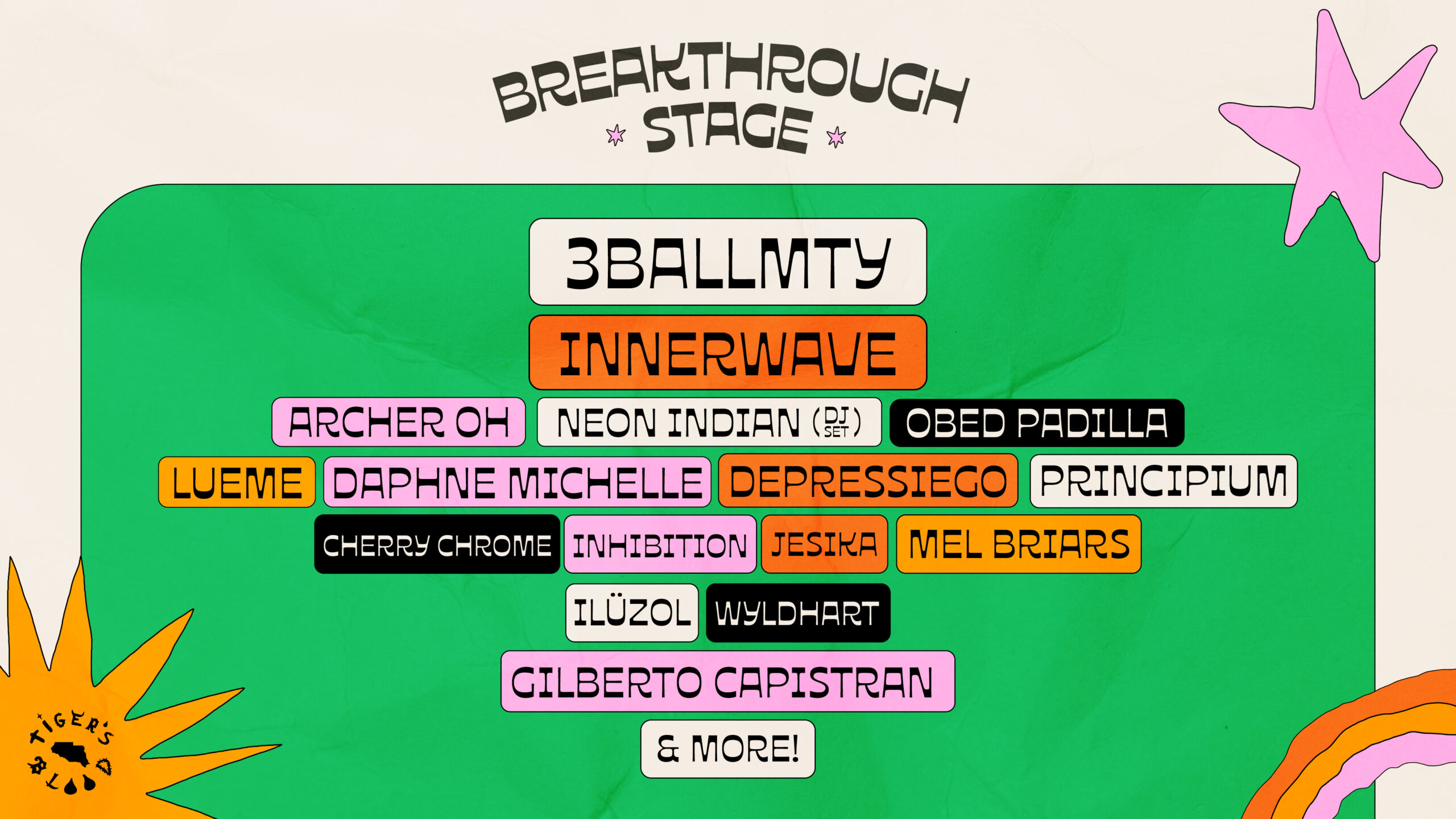 mxlan spirits festival creator in motion mcallen latino latinx music arts best fesitval in texas acl south by south west coachella rio grande valley south padre island brownsville indie best latino festival in us breakthrough stage